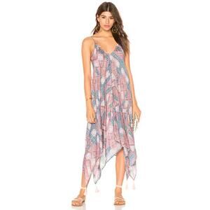 Seafolly Bohemian Print Dress in Heather Rose XS